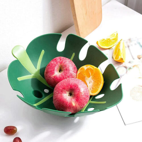 Fruit Bowl - Leaf-Shaped - Single Piece