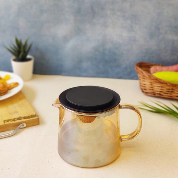 Kettle With Infuser - Glass - Single Piece